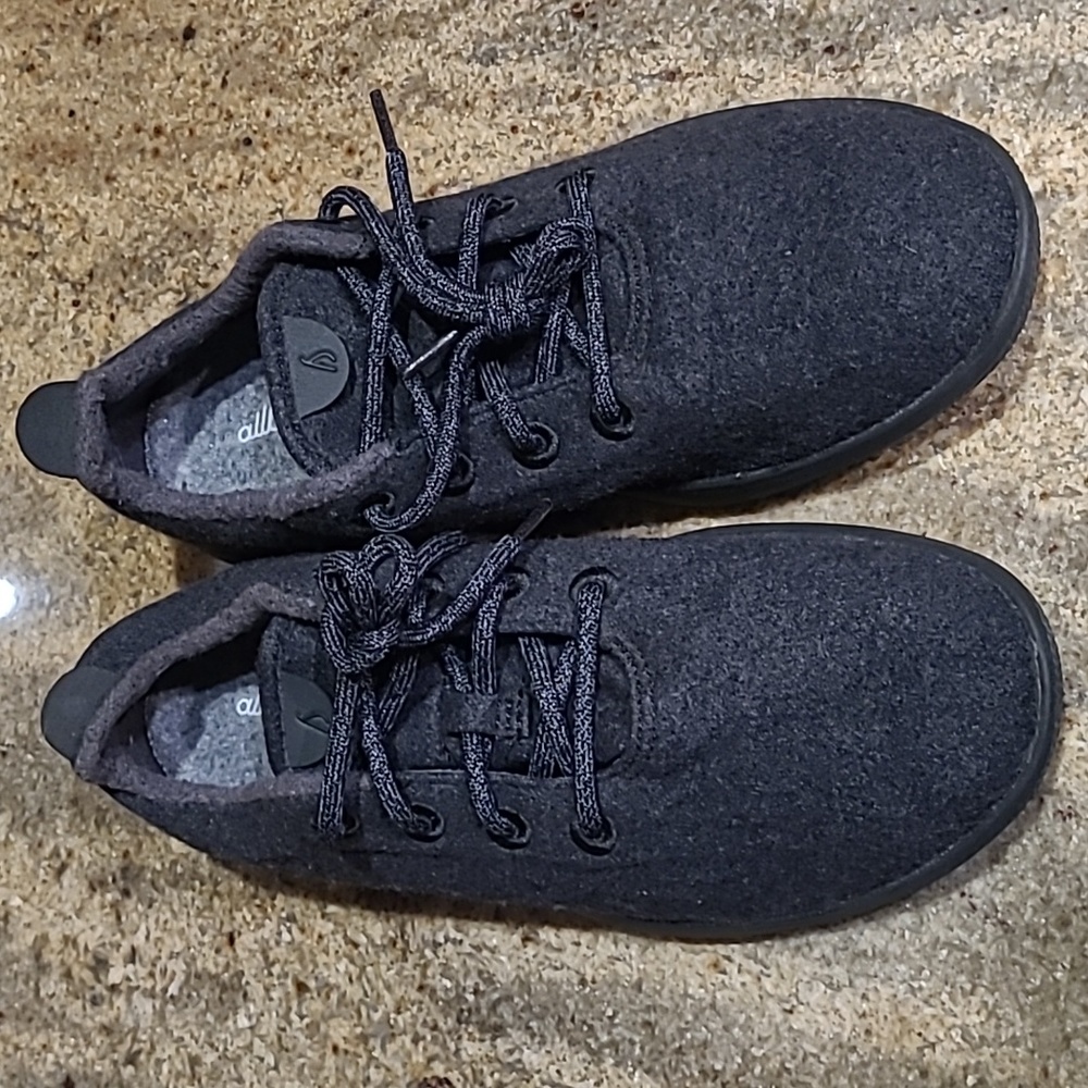 Allbirds Black Wool Sneakers size 10